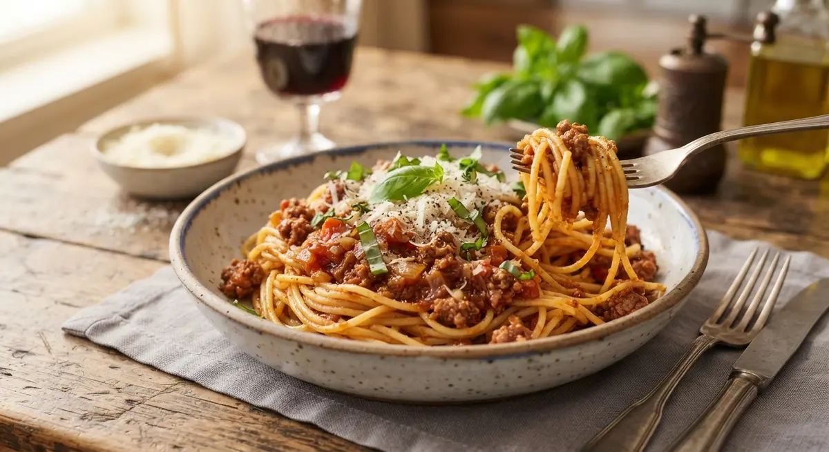 Classic Spaghetti Bolognese